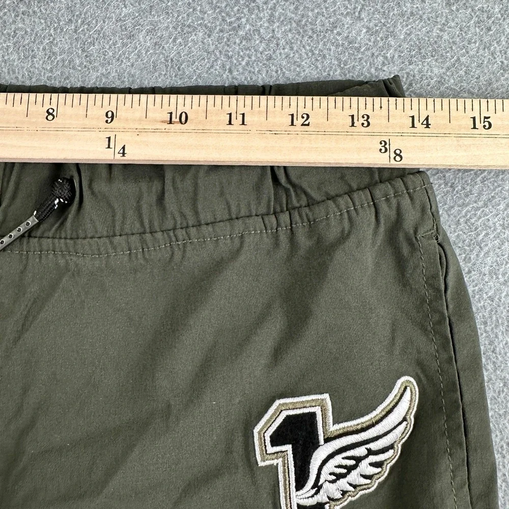 Ring of Fire Jogger Pants Boys 14 Green Los Angeles GOAT Cargo RBB1609NT Stretch